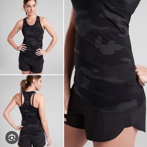 Athleta Speedlight Camo Racerback Tank Top